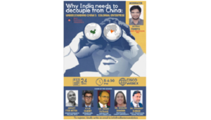 Why India Needs to Decouple from China: Understanding China’s ColonialEnterprise