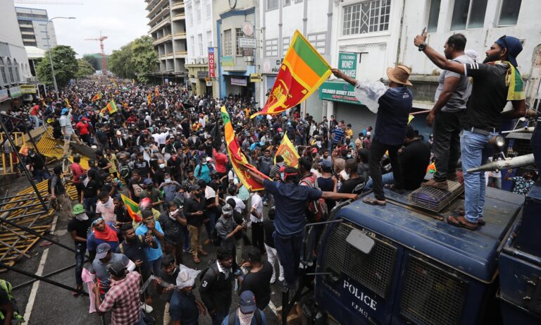 Sri Lankan president, prime minister to resign after protesters stormed their houses and offices
