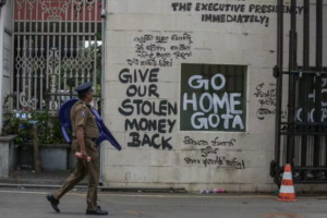 Sri Lanka amidst Protests