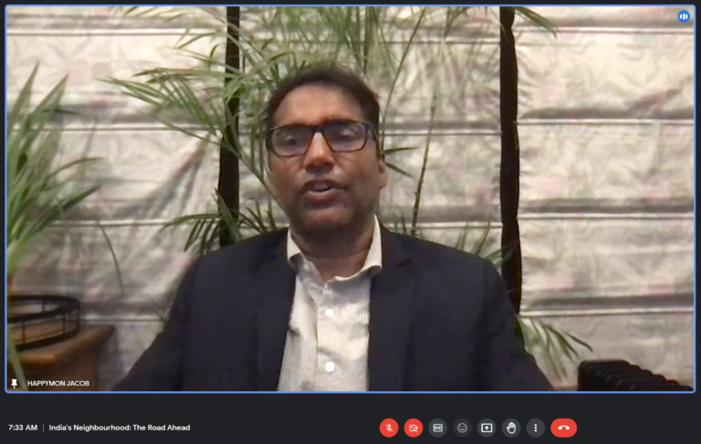 Press Release – India’s Neighbourhood: The Road ahead