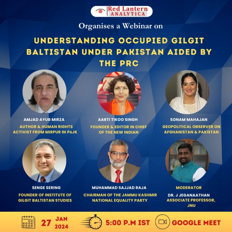 RLA Press Release – ‘Understanding Occupied Gilgit-Baltistan under Pakistan aided by the PRC’