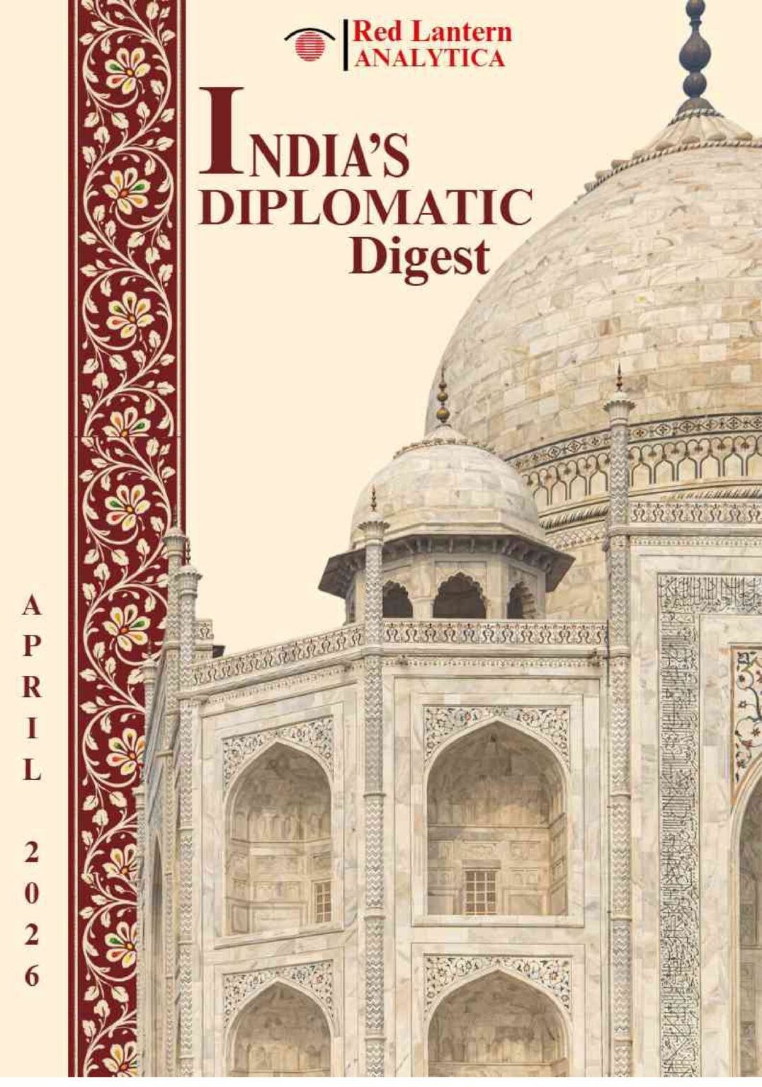 India’s Diplomatic Digest cover — April 2026